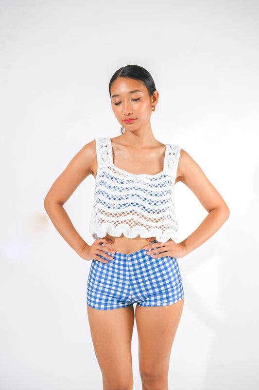 MILLIE Crochet Coverup Top - 10% OFF