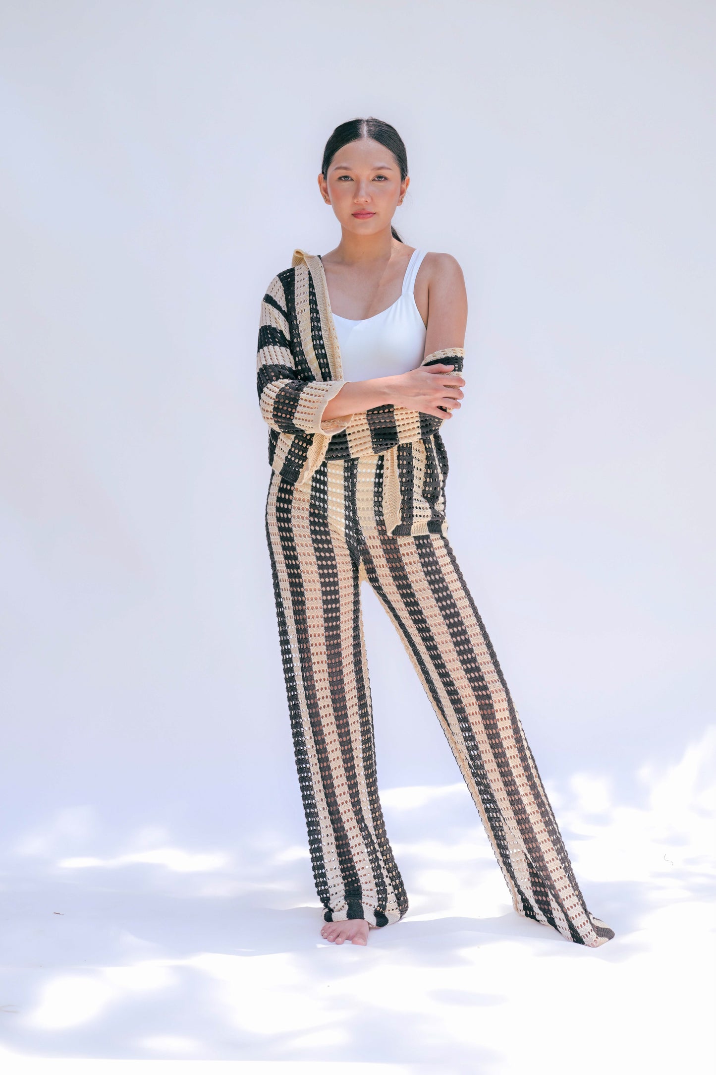 RISSA Striped Crochet Coords - 20% OFF