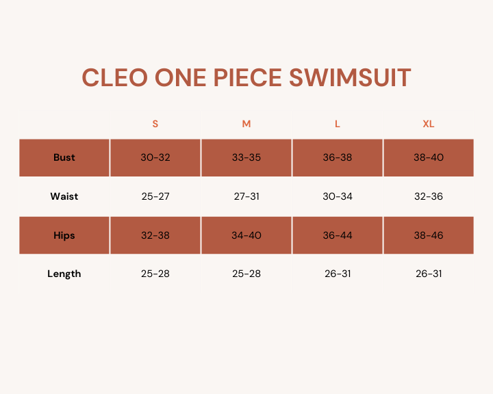 CLEO One Piece Swimsuit