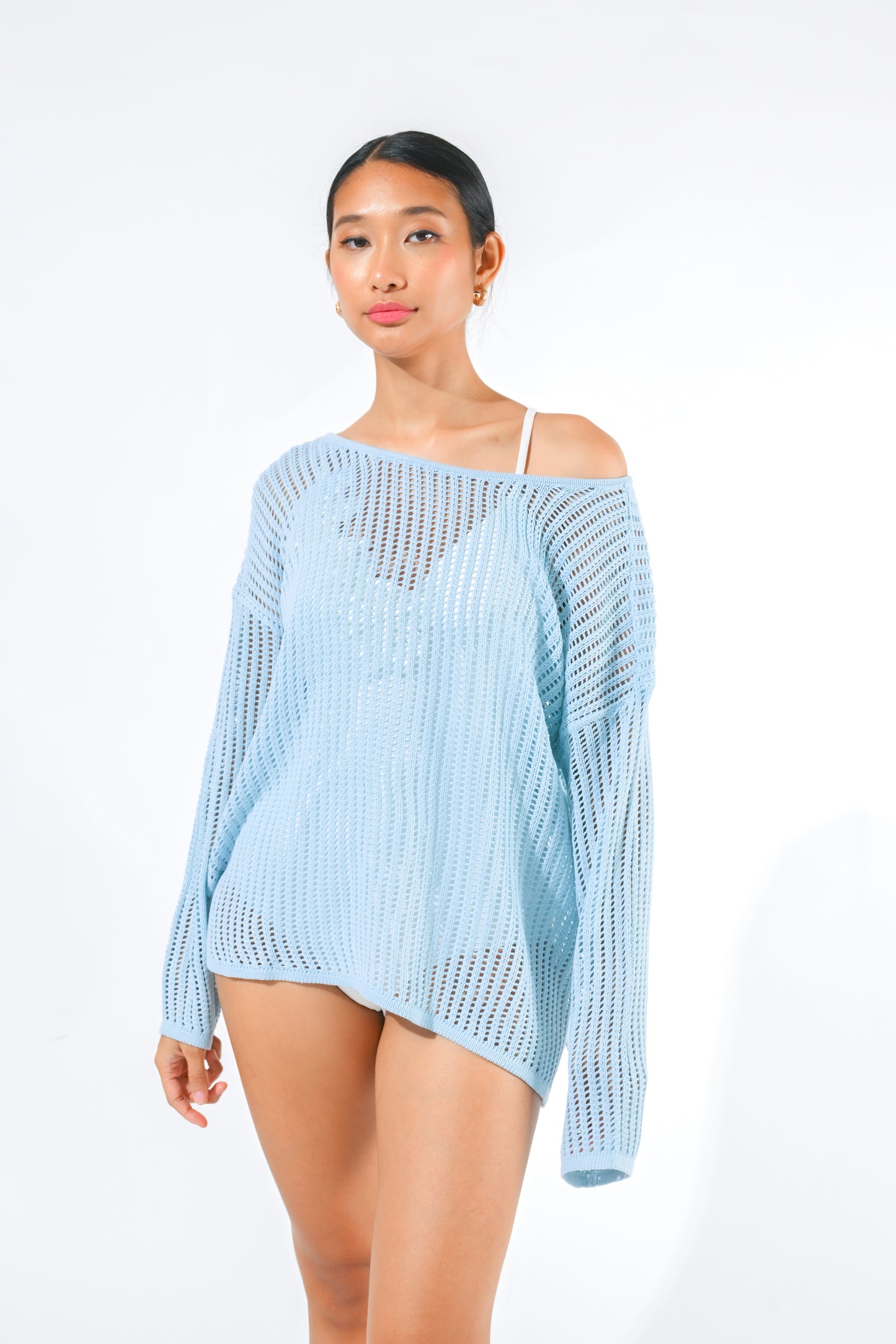 ABIGAIL Knit Coverup Top