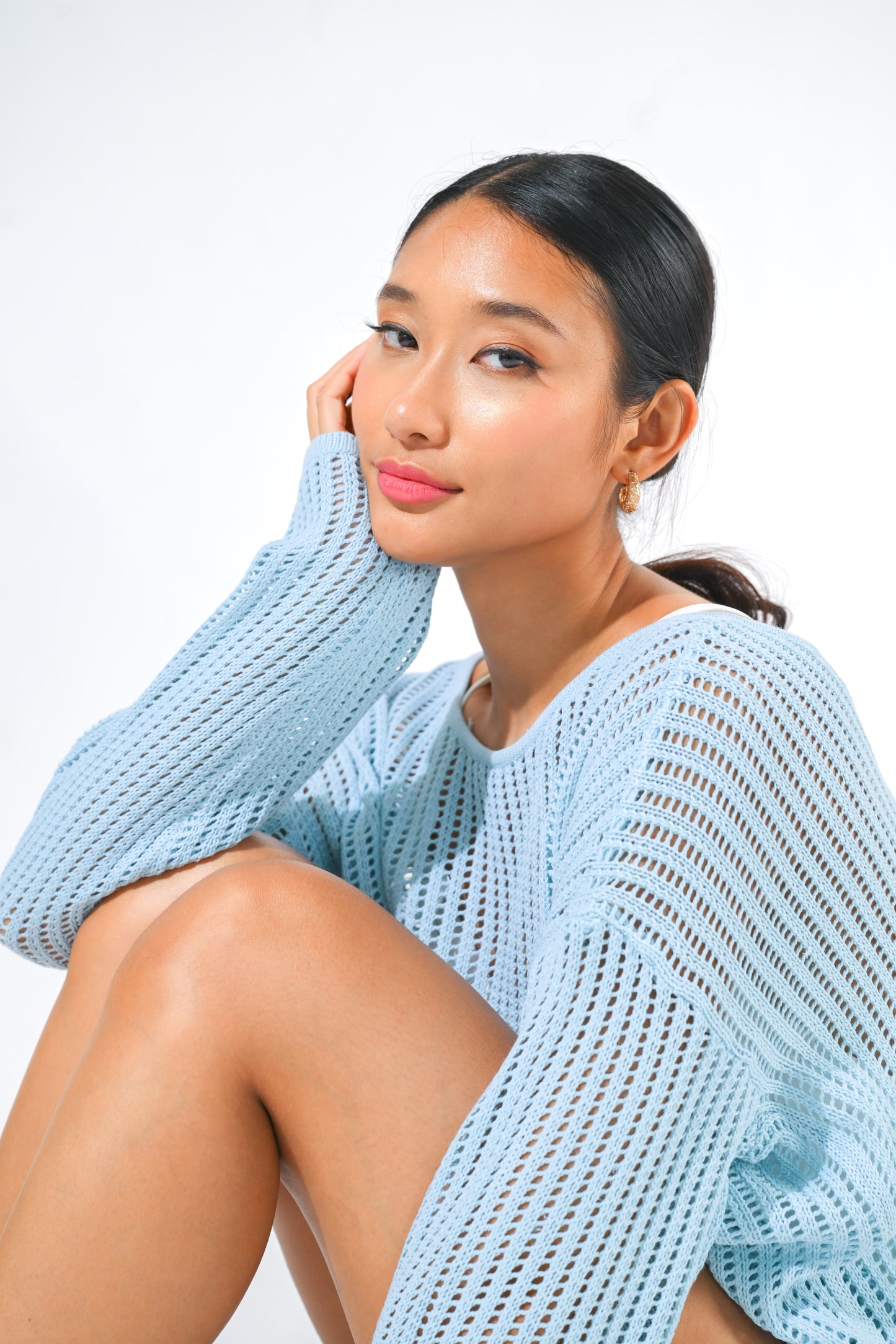 ABIGAIL Knit Coverup Top