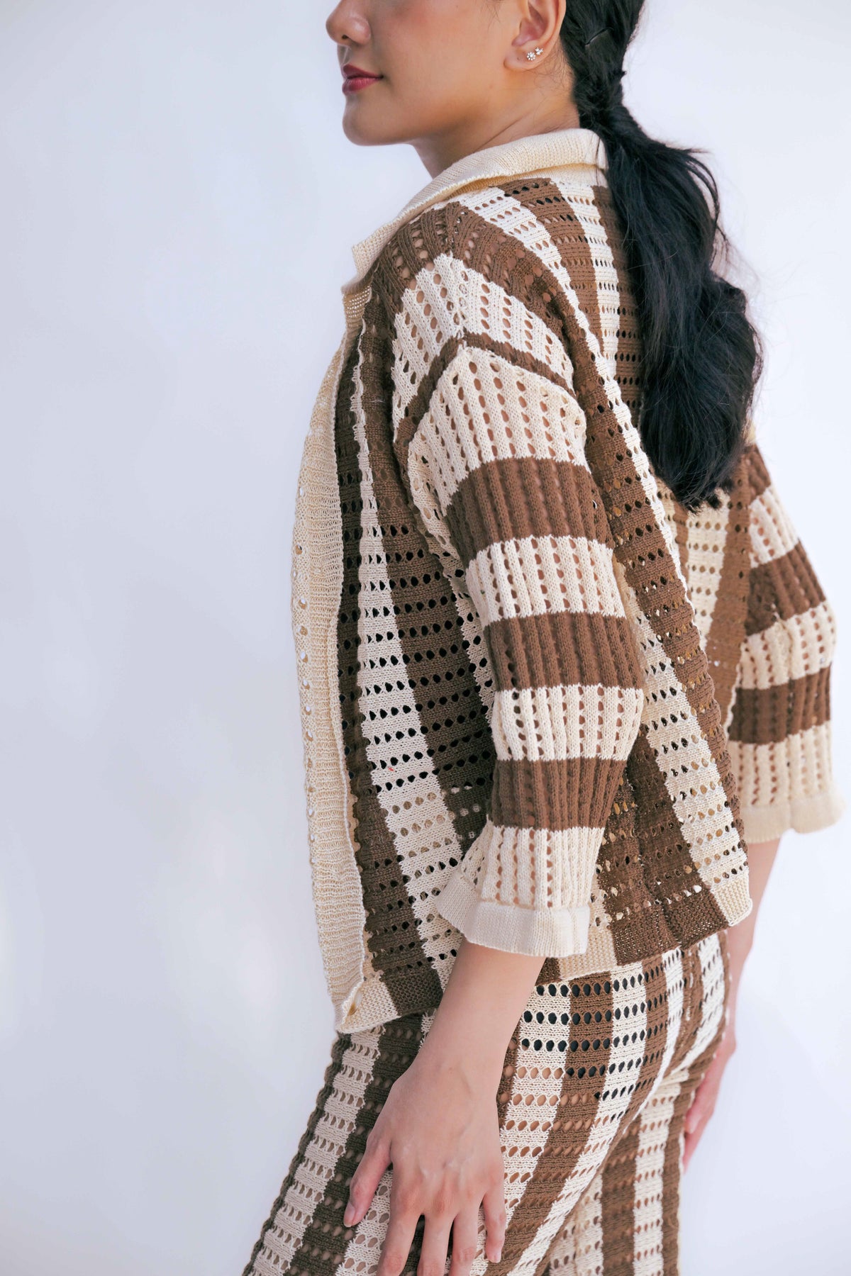RISSA Striped Crochet Coords -  20% OFF